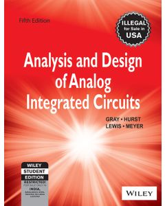 Analysis and Design of Analog Integrated Circuits, 5ed, ISV