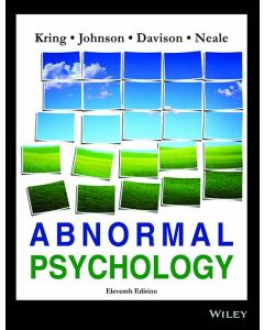 Abnormal Psychology, 11ed