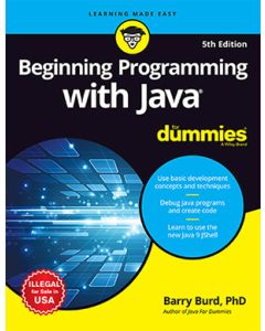 Beginning Programming with Java For Dummies, 5ed