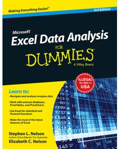 Microsoft Excel Data Analysis For Dummies, 3ed