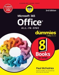 Microsoft 365 Office All-in-One For Dummies, 3ed