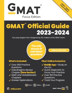 GMAT Official Guide 2022 Bundle: Books + Online Question