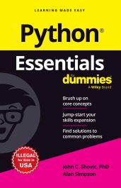 Python Essentials For Dummies