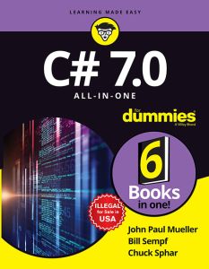 C# 7.0 All-in-One For Dummies