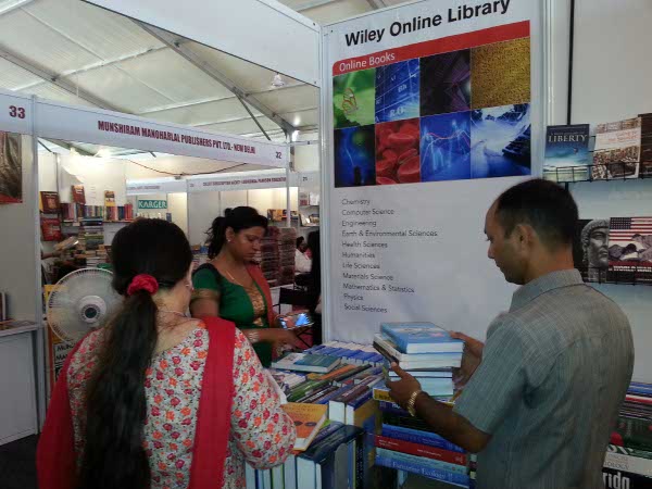 Wiley Stall at PU Book Fair