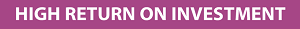 high ROI